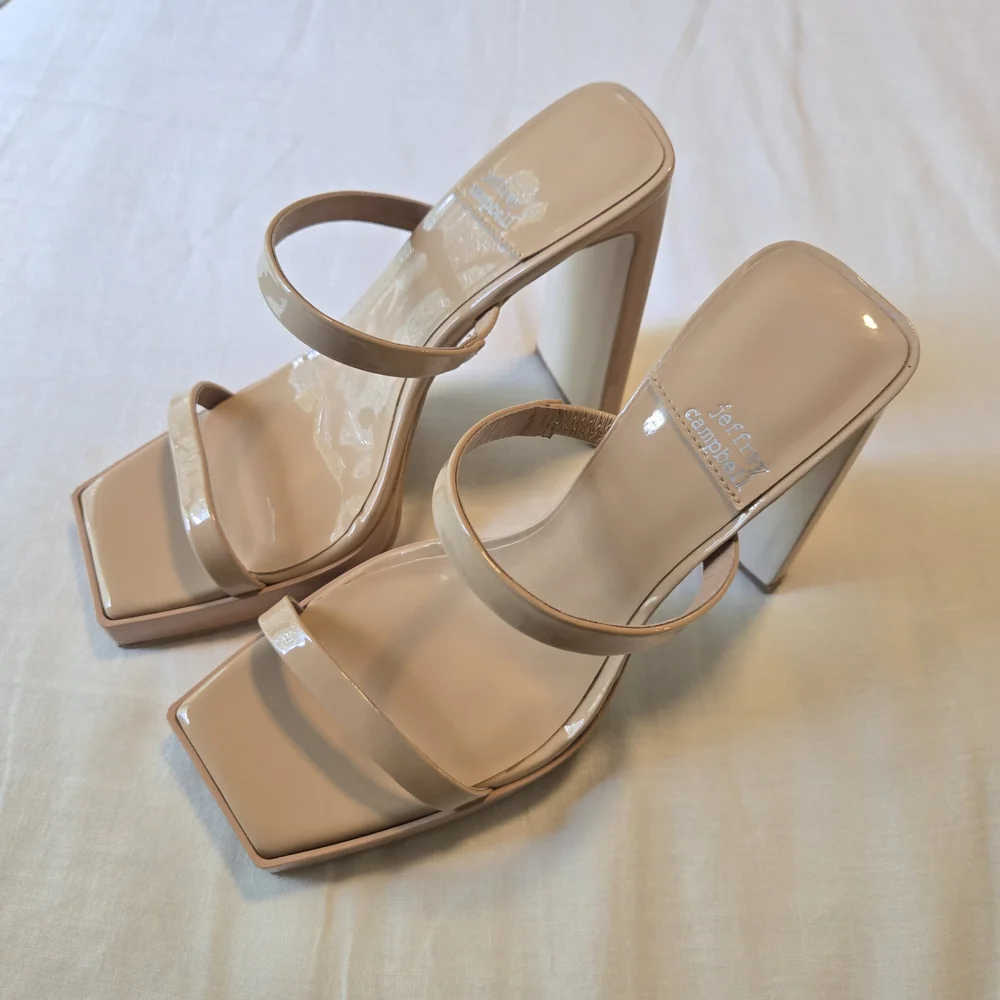 Jeffrey Campbell Hustler Platform Sandals